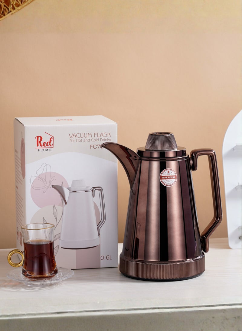 البيت الأحمر طقم ترمس حراري FC7006E، سعة من 1000 مل إلى 600 مل - Image 3