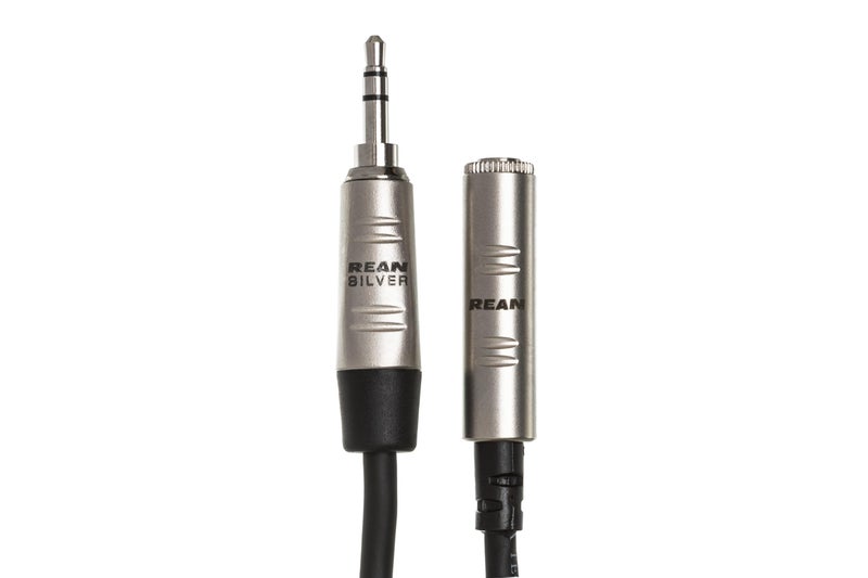 Hosa HXMM-010 Pro Headphone Extension Cable, REAN 3.5 mm TRS to 3.5 mm TRS, 10 Feet - Image 3