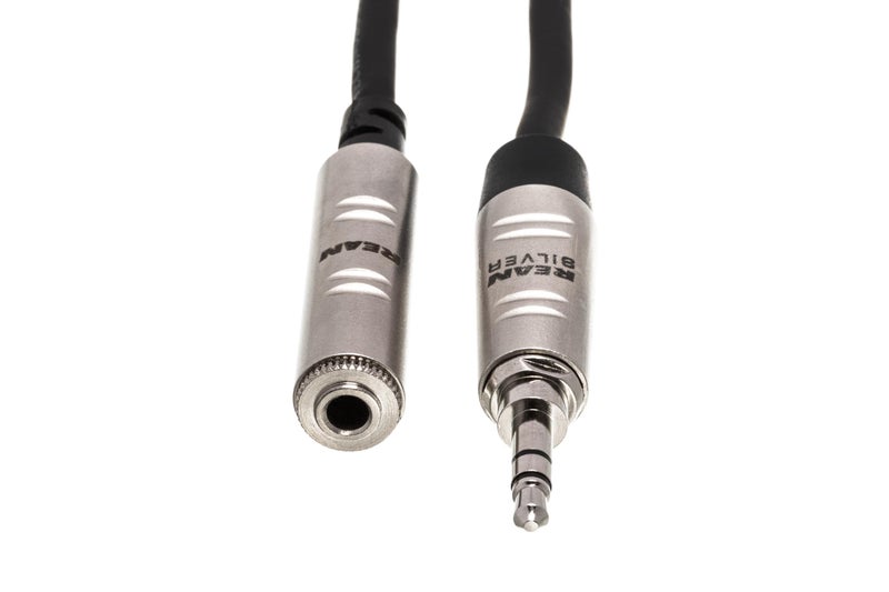 Hosa HXMM-010 Pro Headphone Extension Cable, REAN 3.5 mm TRS to 3.5 mm TRS, 10 Feet - Image 4