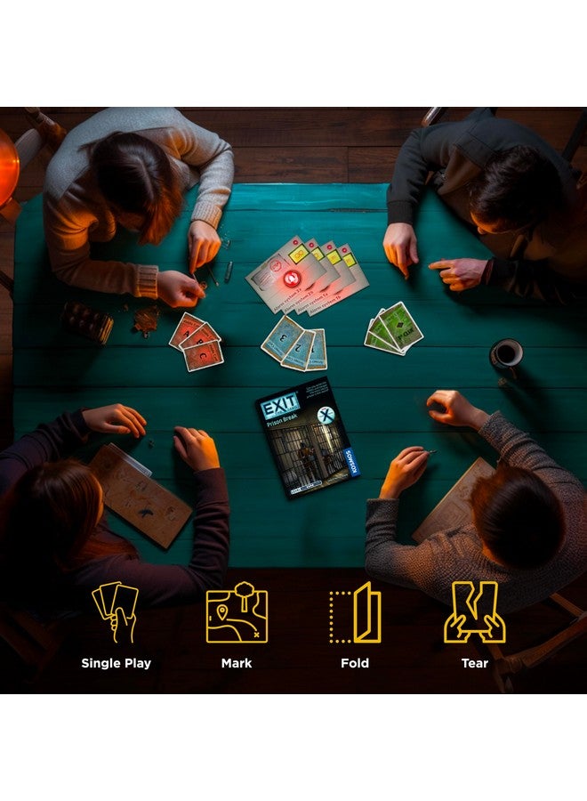 Thames & Kosmos EXIT: The Game - Prison Break | Escape Room | Co-op Games | 1+ Players | Brainteasers | Ages 12+ - Image 4