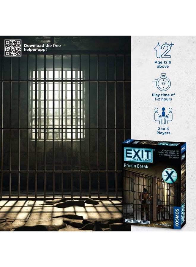 Thames & Kosmos EXIT: The Game - Prison Break | Escape Room | Co-op Games | 1+ Players | Brainteasers | Ages 12+ - Image 2