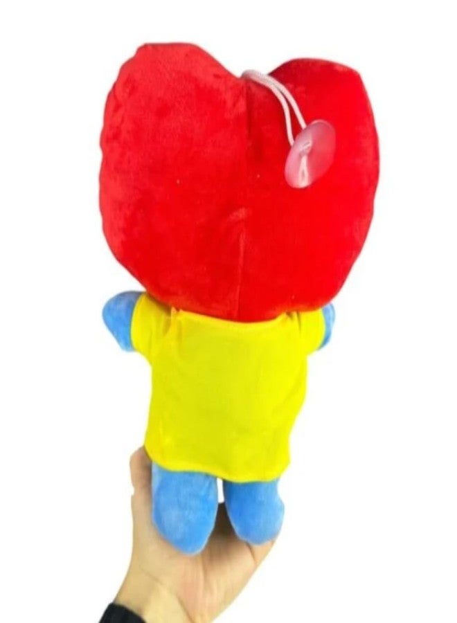 Blue Aura BTS Plush Toy Tata 20CM Goodnight Version BT21 Standing Stuffed Plush Soft Toy Plushie | Tata Night - Image 2