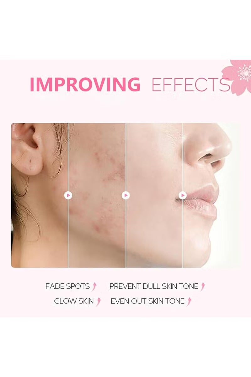 Laikou Japanese Sakura Facial Toner - Soft and Smooth, Restores Elasticity - Improves Skin, Makes It Firm and Bright 100ml - Image 2