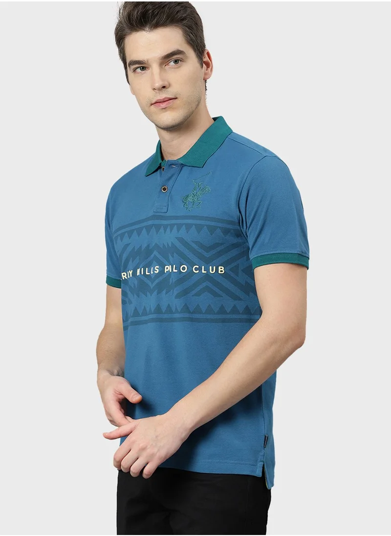 bhpoloclub Logo Printed Polo