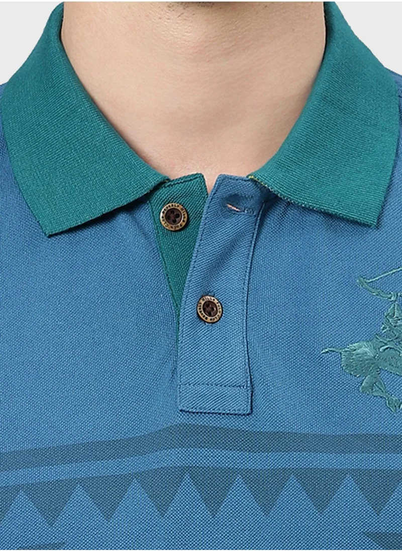 bhpoloclub Logo Printed Polo
