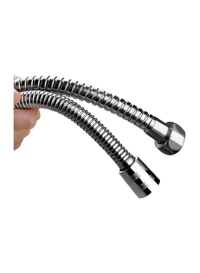 The Bros Handheld Bidet Sprayer for Toilet - Bidet Sprayer Shataf Set Attachment for Toilet with Hand Shower, Hose, Holder Stainless Steel Shattaf Set with 1.75M hose - Image 5