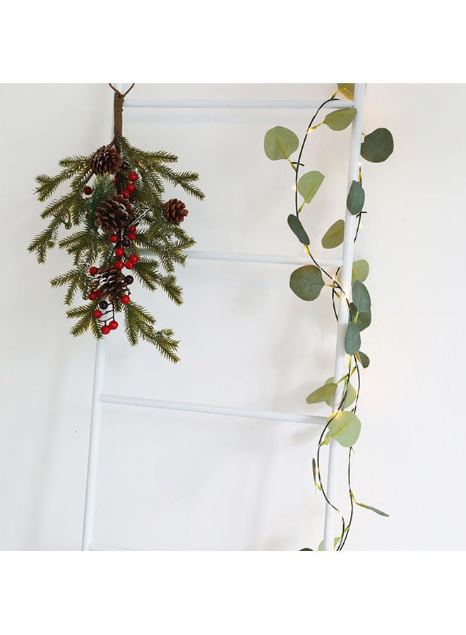 Loquat 100-LED Leaf Shaped Fairy String Light Green - Image 3