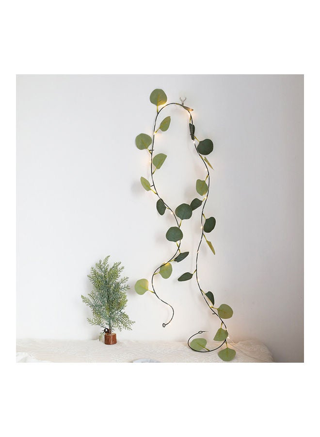 Loquat 100-LED Leaf Shaped Fairy String Light Green - Image 5