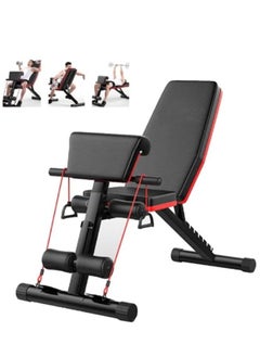 KIIUMI Folding and adjustable multi-use exercise and weight lifting bench, Knight model  - Image 1