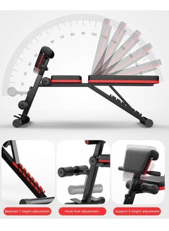 KIIUMI Folding and adjustable multi-use exercise and weight lifting bench, Knight model  - Image 4