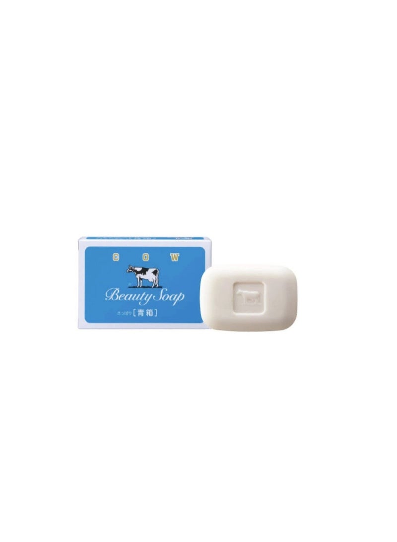Cow Brand Beauty Soap Blue Box Jasmine Fragrance 85g x 6 | Milk Enriched Moisturizing Face, Body & Hand Soap | Made in Japan - Image 3