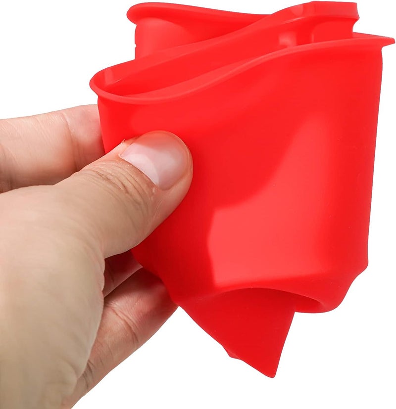 mifengda 12pcs Silicone Cake Mold Baking Round Cake Molds 4 Inch Non-Stick Baking Pan Kitchen Silicone Cake Molds for Baking(Red, Blue, 4inch) - Image 3