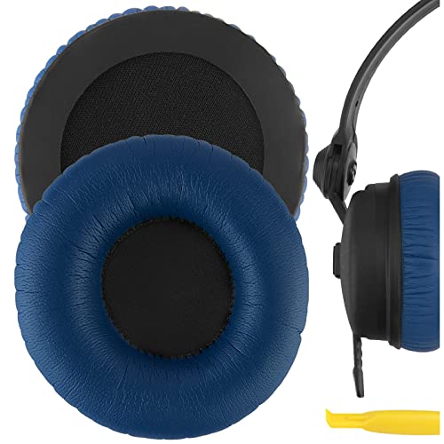 Geekria Replacement Ear Pads Compatible with Sennheiser HD25 HD25SP HD25Lite HD25Plus HD25Limited 75th Anniversary Edition Headphones Ear Cushions with Video Guide Blue - Image 1