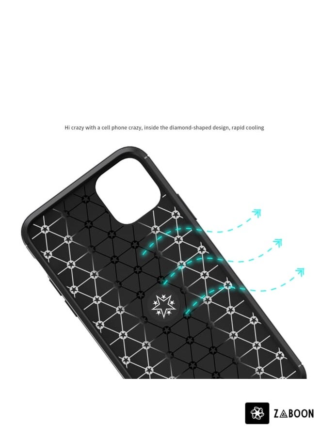 Green Tiger - For iPhone 11 lenuo Shockproof TPU Case with Invisible Holder (Black) - Image 1