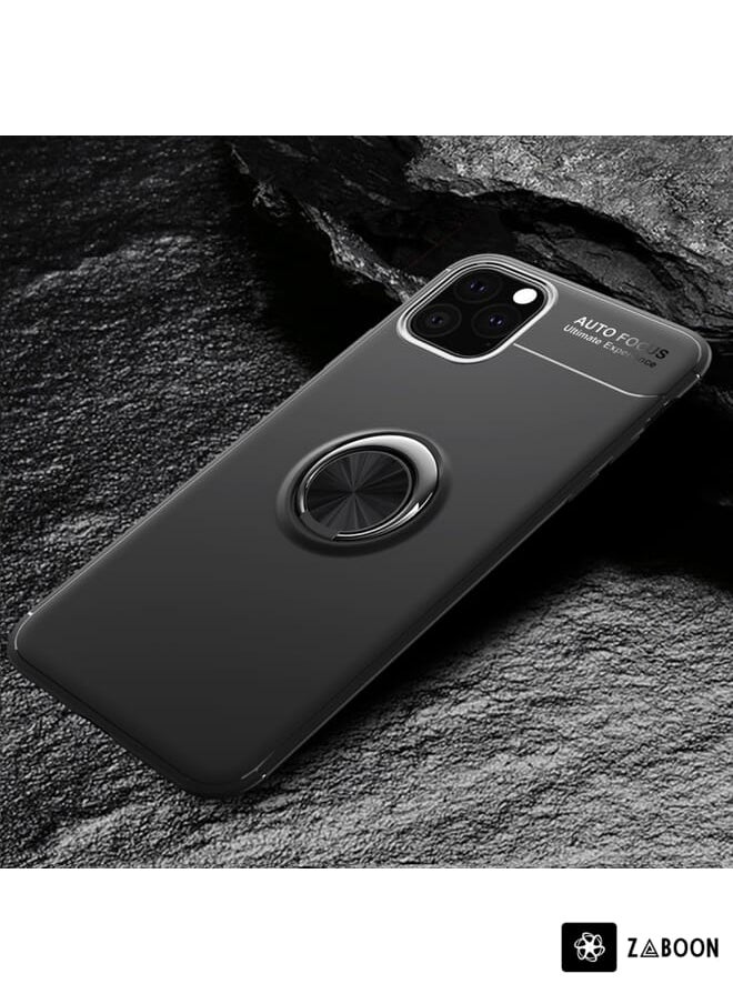 Green Tiger - For iPhone 11 lenuo Shockproof TPU Case with Invisible Holder (Black) - Image 1