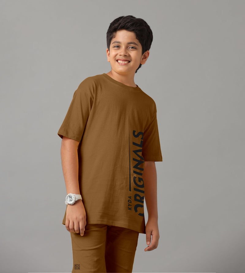 KYDA KIDS®100% Pure Cotton Boy's Premium Printed Tshirt and Shorts Set - Image 5