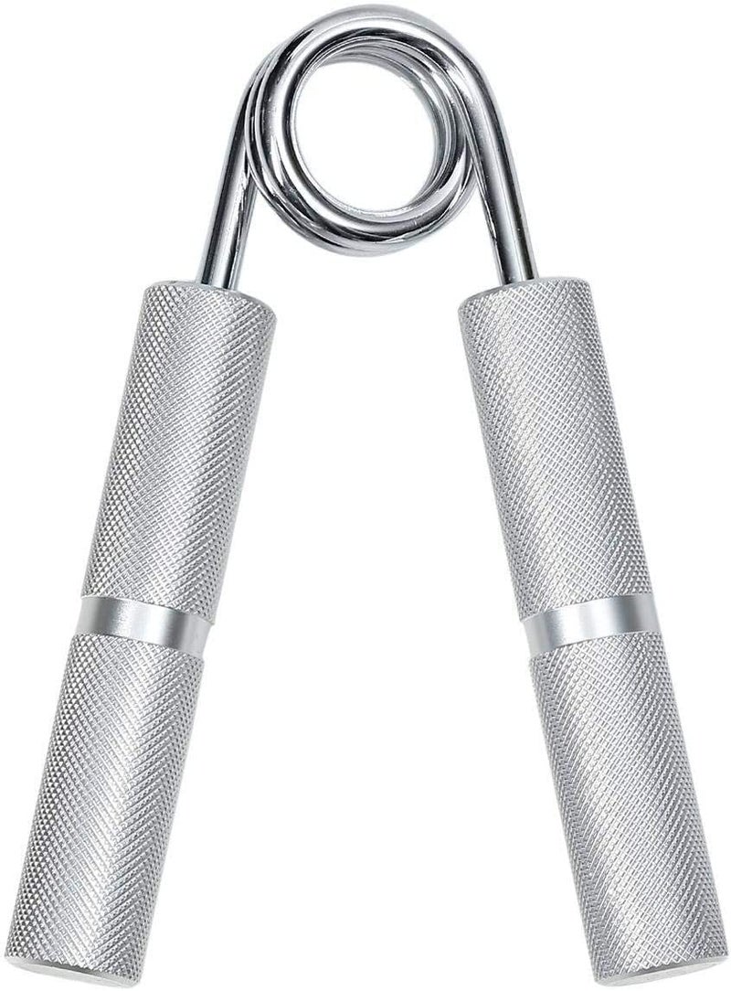 LAFILLETTE 150 lbs Metal Hand Gripper Forearm Wrist Heavy Strength Exercise Hand Grip/Fitness Grip (Silver) - Image 5