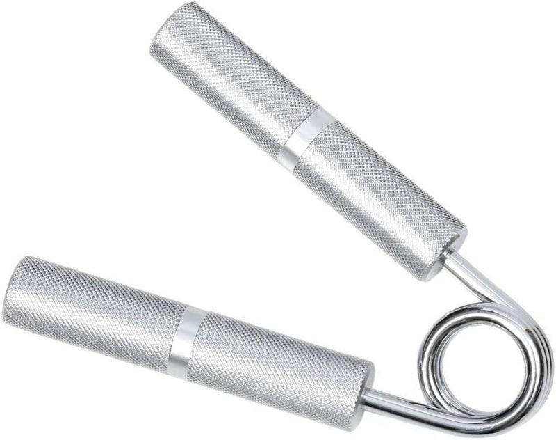 LAFILLETTE 150 lbs Metal Hand Gripper Forearm Wrist Heavy Strength Exercise Hand Grip/Fitness Grip (Silver) - Image 3