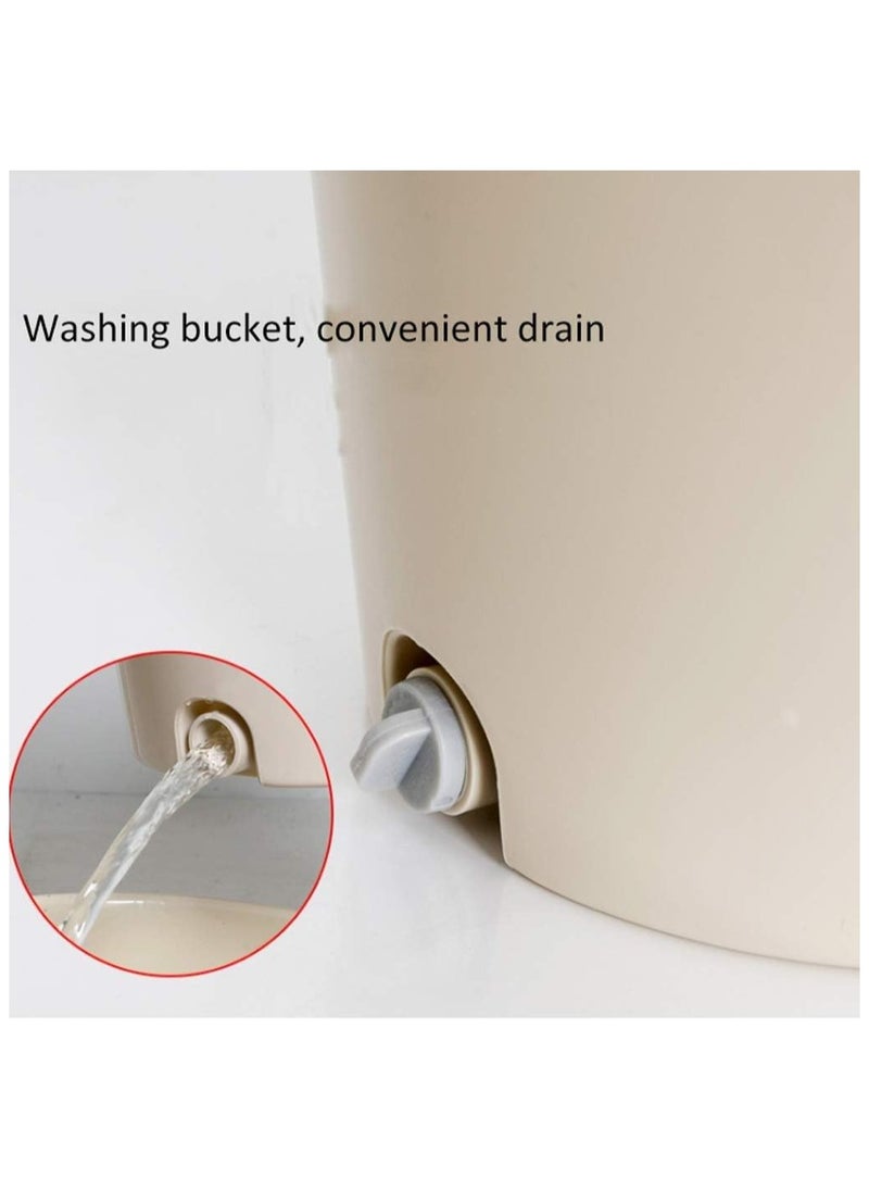 Generic - Mop and Bucket – 2 Stage Floor Mop with Built-in Detergent Dispenser Separates Clean and Dirty Water to Get Floors Cleaner - Image 1