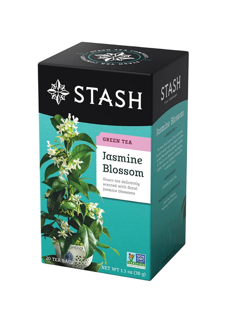 Stash Green Tea Jasmine Blossom 20 Tea Bags
