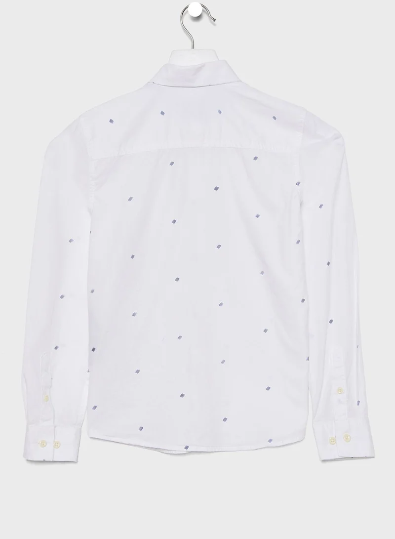 Jack & Jones Junior Teen Button Down Collar Shirt