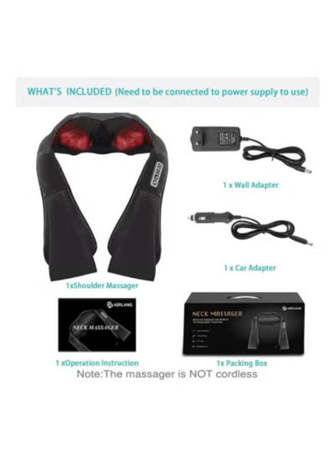 Electric Neck & Shoulder Massager | Deep Kneading Massage for Head, Neck & Shoulders - Image 4