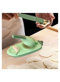 Dream Zone 2 in 1 Dumpling Skin Maker Manual Dumpling Wrappers Maker Press Portable Hand Tortilla Pie Maker Dumpling Making Gyoza Wrapper Tool for Home Kitchen Baking  - Image 2