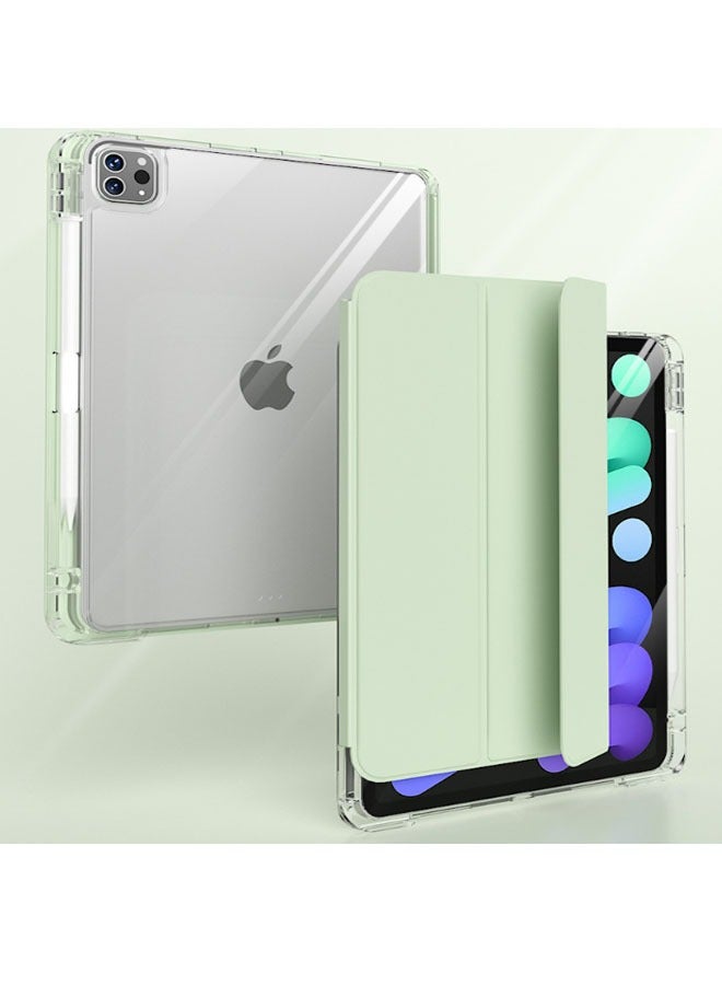 عام غطاء حماية رفيع وقابل للفصل لـ iPad Pro 11/13 بوصة 2024 مع صينية للقلم وأكثر من قاعدة، متوافق مع iPad Pro 11/13 بوصة من الأكريليك الشفاف لحماية الجهاز من الانثناء. - Image 2