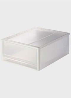 MUJI PP Storage Box, W 34 x D 44.5 x H 18 cm, S  - Image 1