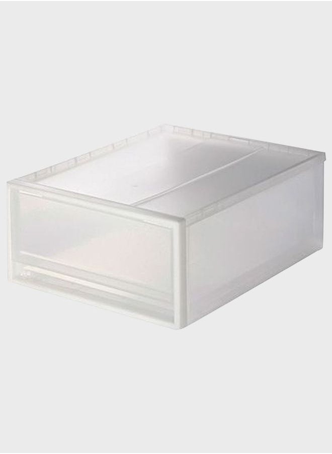 MUJI - PP Storage Box, W 34 x D 44.5 x H 18 cm, S - Image 1