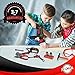 PLAYKIDIZ Playkidz Tool Box for Kids 22Piece Boys Girls Construction Toy Playset w Carry Chest Working Push Button Power Drill Hammer Screwdriver Wrench Pliers Saw Other Realistic Tools Ages 3 - Image 4
