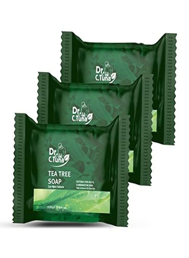 FARMASi Dr. C. Tuna Tea Tree Soap, Helps leave the skin feeling refreshed and comfortable, Supports healthy-looking skin, Hydrating and Replenishing Skin Care, Face & Body Soap, 4.1 fl.oz (Pack of 3) - Image 4