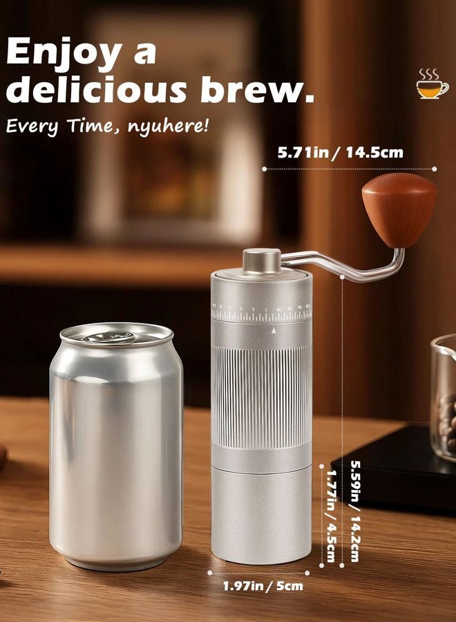 Rsoilch HS-016-Al-JCST-Sliver manual coffee grinder - Image 3