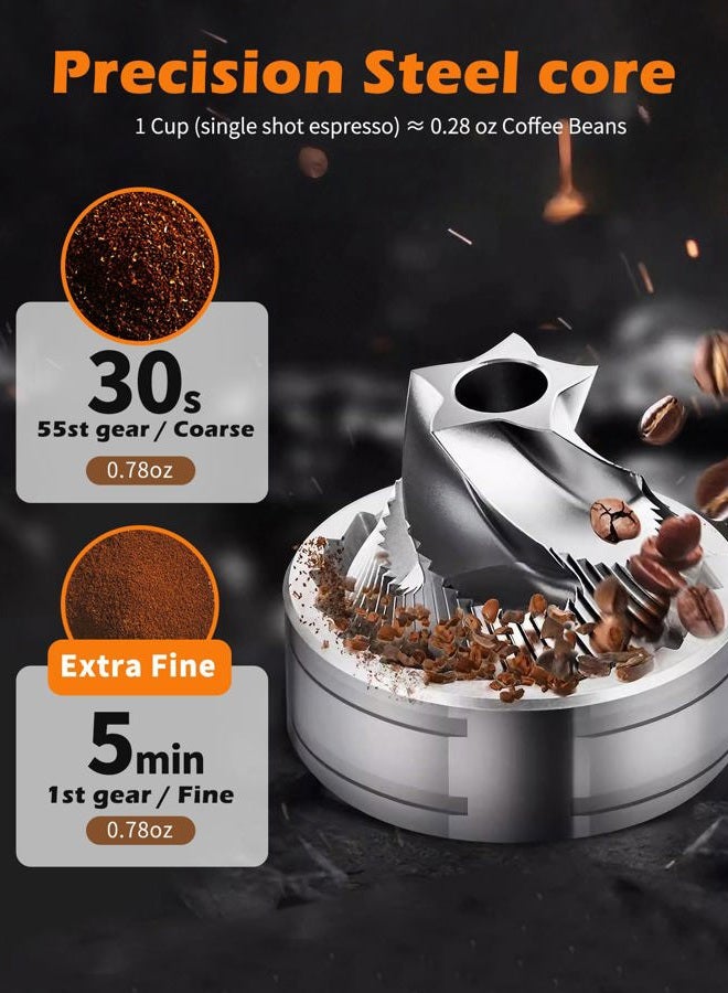 Rsoilch HS-016-Al-JCST-Sliver manual coffee grinder - Image 5