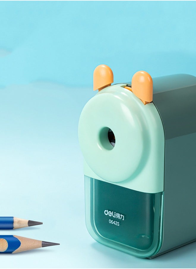 Deli - Five-speed Adjustable Pencil Sharpener for Primary and Secondary School Students Multi-functional Pencil Sharpener for School/Office/Home - Image 1