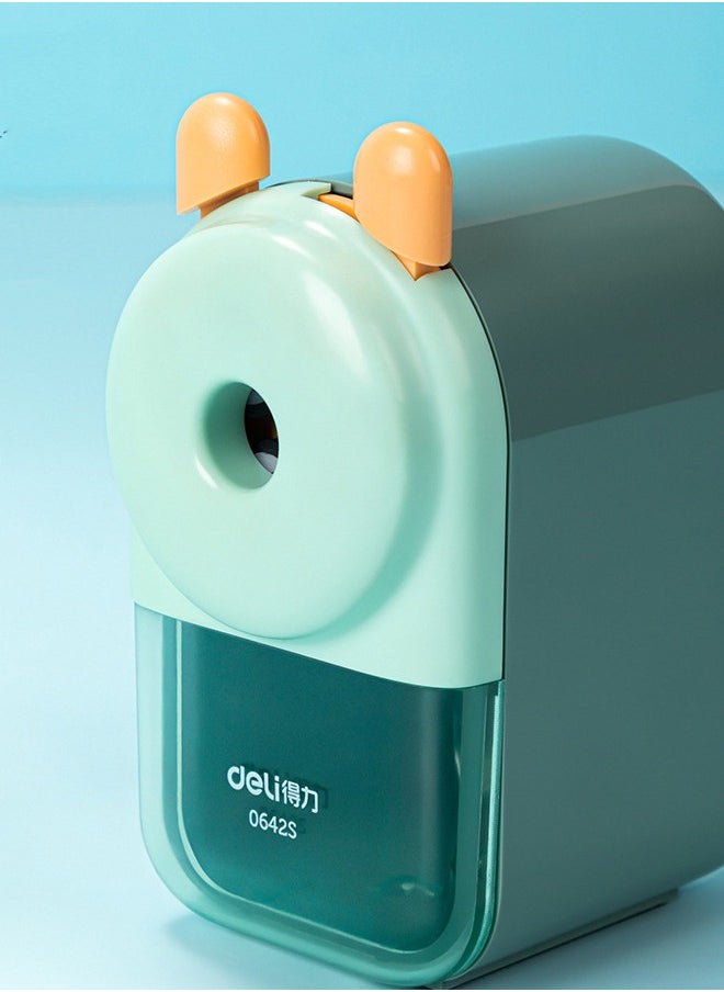 Deli - Five-speed Adjustable Pencil Sharpener for Primary and Secondary School Students Multi-functional Pencil Sharpener for School/Office/Home - Image 1
