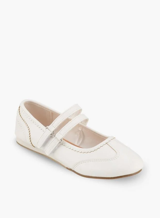 فلورا بيلا من شو إكسبرس Girls Double Strap Mary Jane Shoes