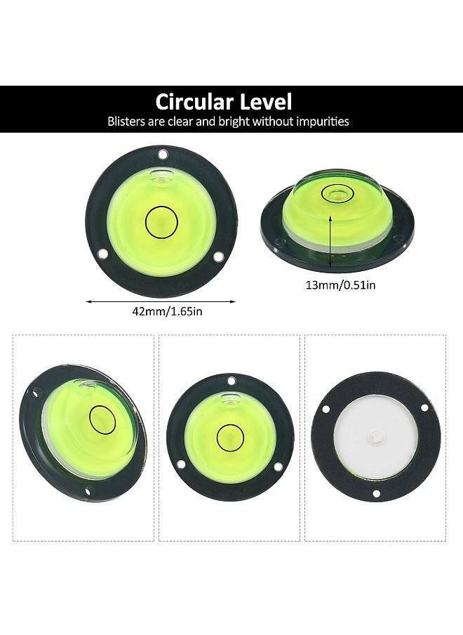 Lepmerk - Mini Level Tool Set 4-In-1 Portable Small Bubble Level Magnetic Pocket Level T Level String Level Circular Level Suitable for Woodworking RV Camper Level Telescope Furniture Tripods Camera - Image 1
