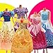 ZTWEDEN Classic Princess Dress for 115 inch Girl Dolls Wedding Party Dresses Gown for 30cm Girl Doll 6 Styles - Image 4