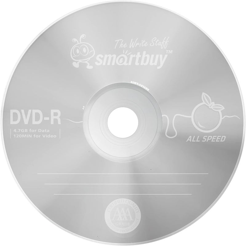 Smartbuy Smart Buy 200 Pack DVD-R 4.7gb 16x Logo Blank Data Video Movie Recordable Disc, 200 Disc 200pk - Image 4