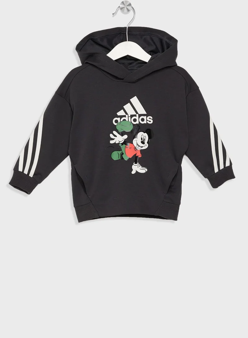 adidas هودي بطبعة ميكي ماوس من ديزني للأطفال