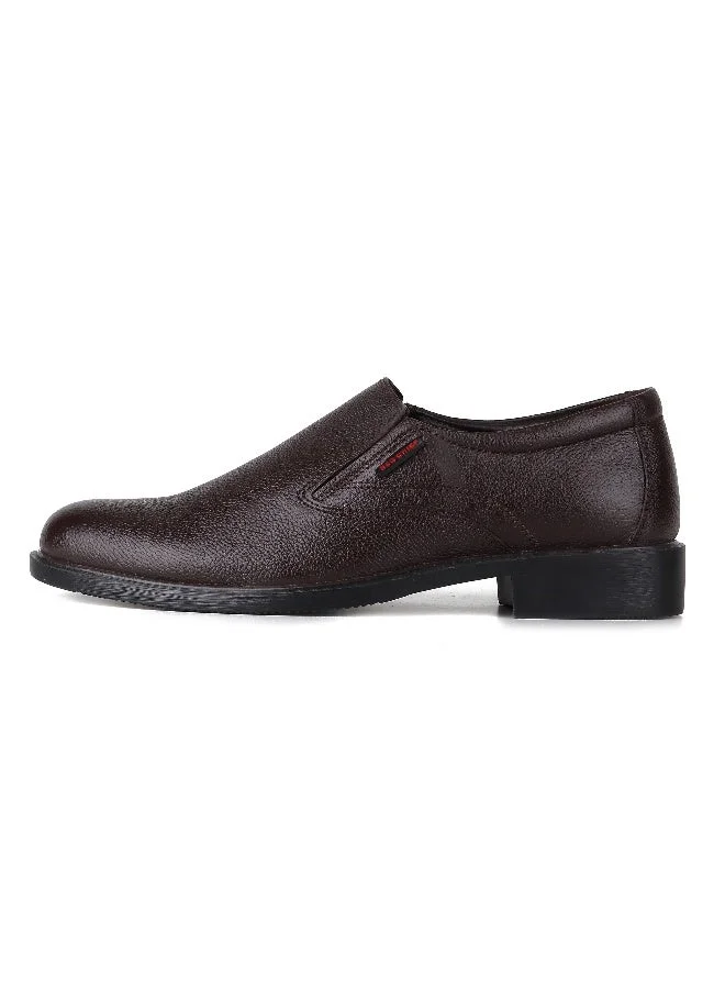 Red Chief Brown High Ankle Slip On Formal Shoe - Rc3502 003