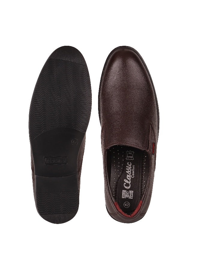 Red Chief Brown High Ankle Slip On Formal Shoe - Rc3502 003 - Image 4