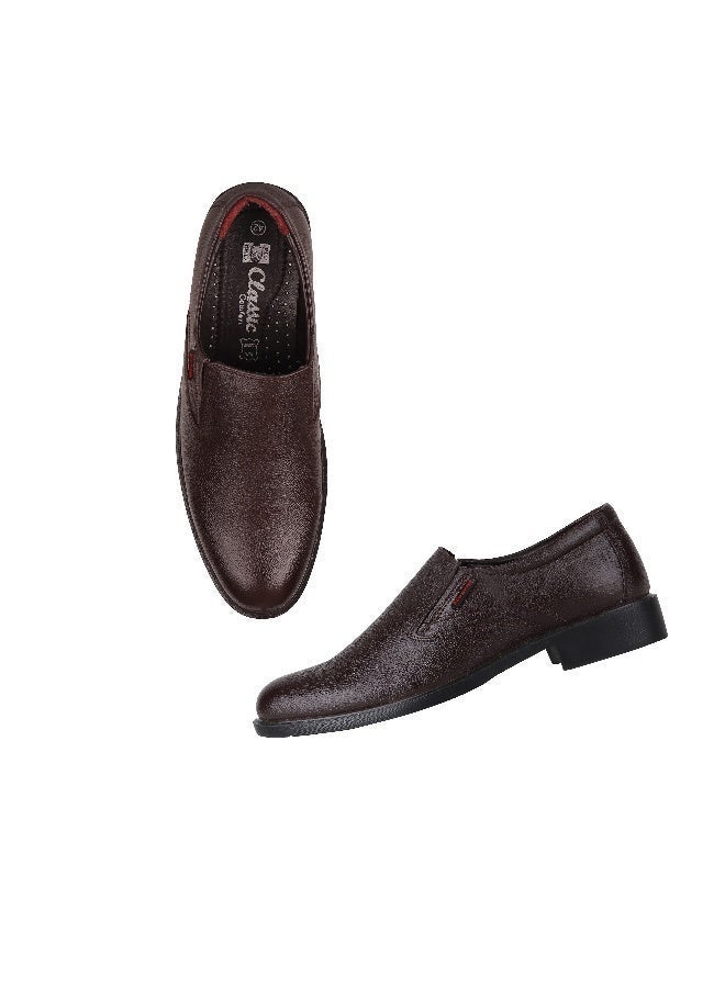 Red Chief Brown High Ankle Slip On Formal Shoe - Rc3502 003 - Image 3