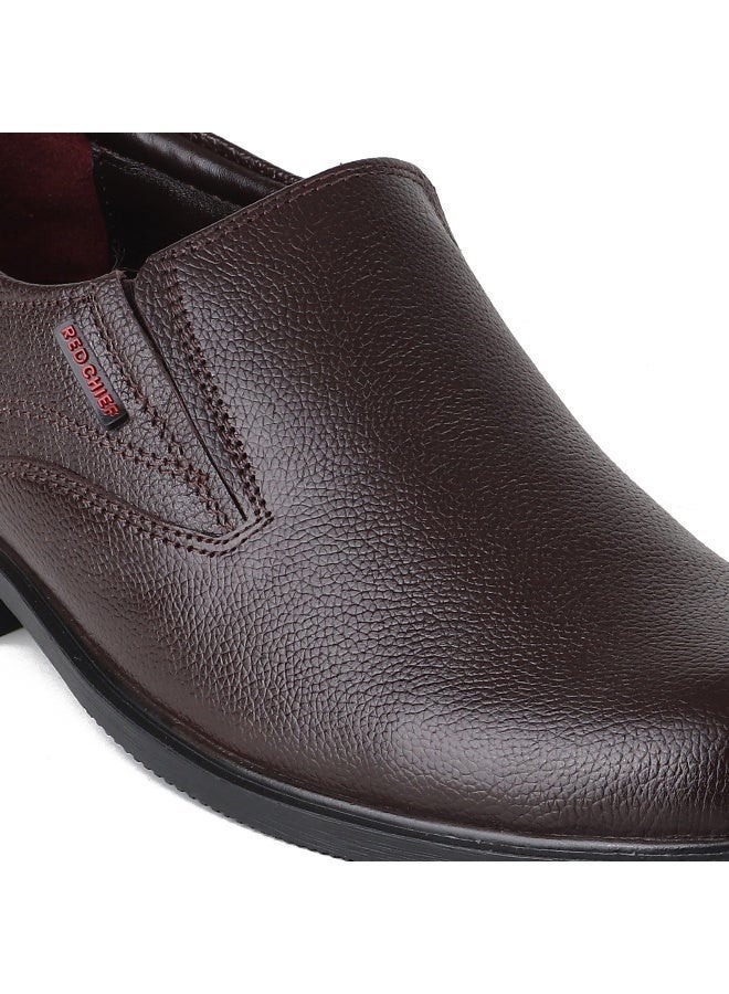 Red Chief Brown High Ankle Slip On Formal Shoe - Rc3502 003 - Image 5