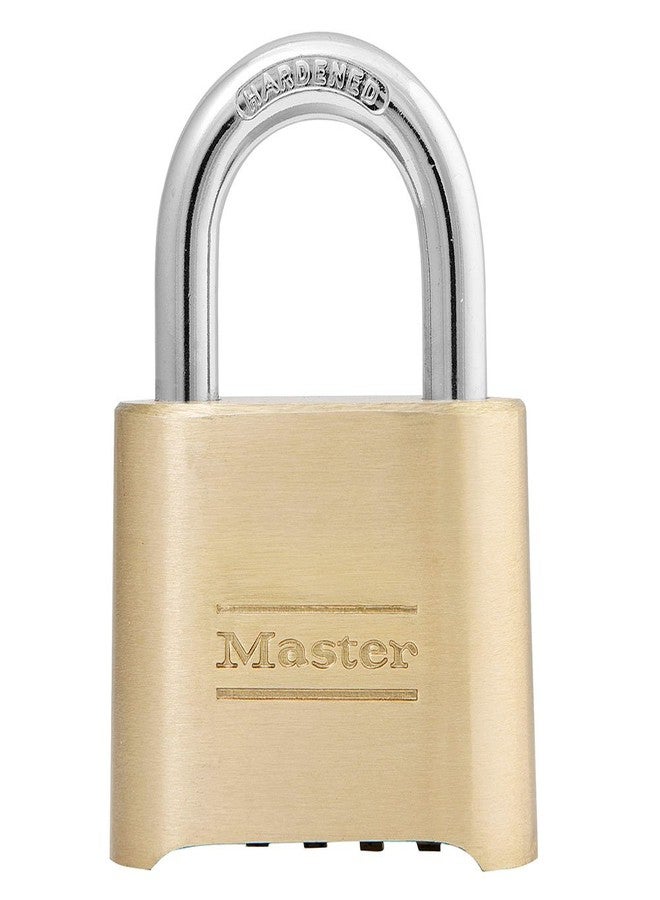 Master Lock 2 Pack Master Lock 175D 2" Wide Re-Settable Combination Padlock Hardened with 1" Shackle Height - Image 2