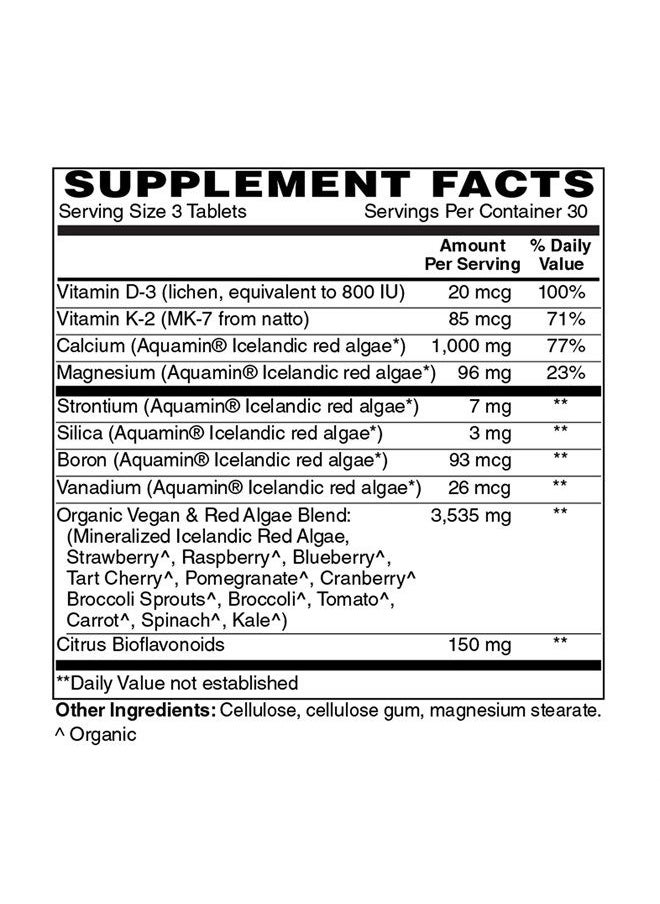 Algae Based Calcium 1,000 mg, 90 Tablets - pzsku/ZB8B5985B1BCD7372F07EZ/45/_/1687913304/1ec26831-552b-4934-8ff3-6dbb567f2be5