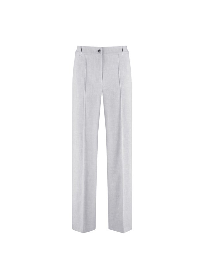 GERRY WEBER Wide Leg Pleat-Front Trousers  - Image 1
