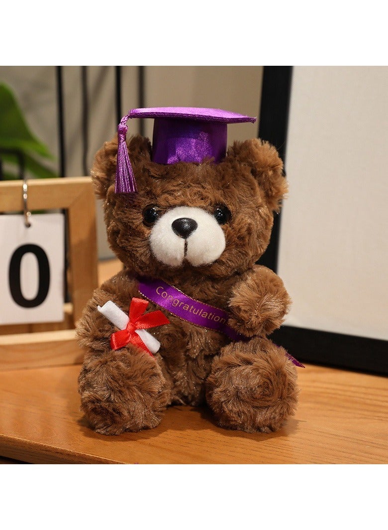 general Dr.Graduation Plush, Giant Plush Doll, Cute Animal PhD Toy, Gift for Kids, Girls, and Boys
