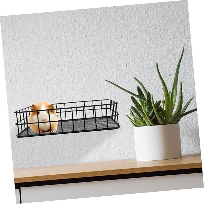 HANABASS Sturdy Hamster House Iron Toy Platform Bed Chinchilla Supply Gerbil Friendly - Image 3
